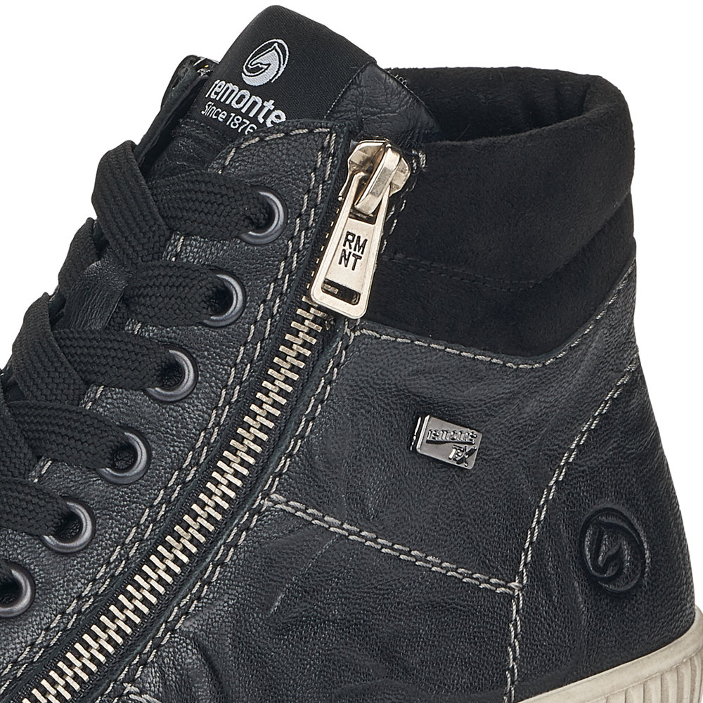 REMONTE Damen Stiefelette Schwarz D0772-01 mit TEX