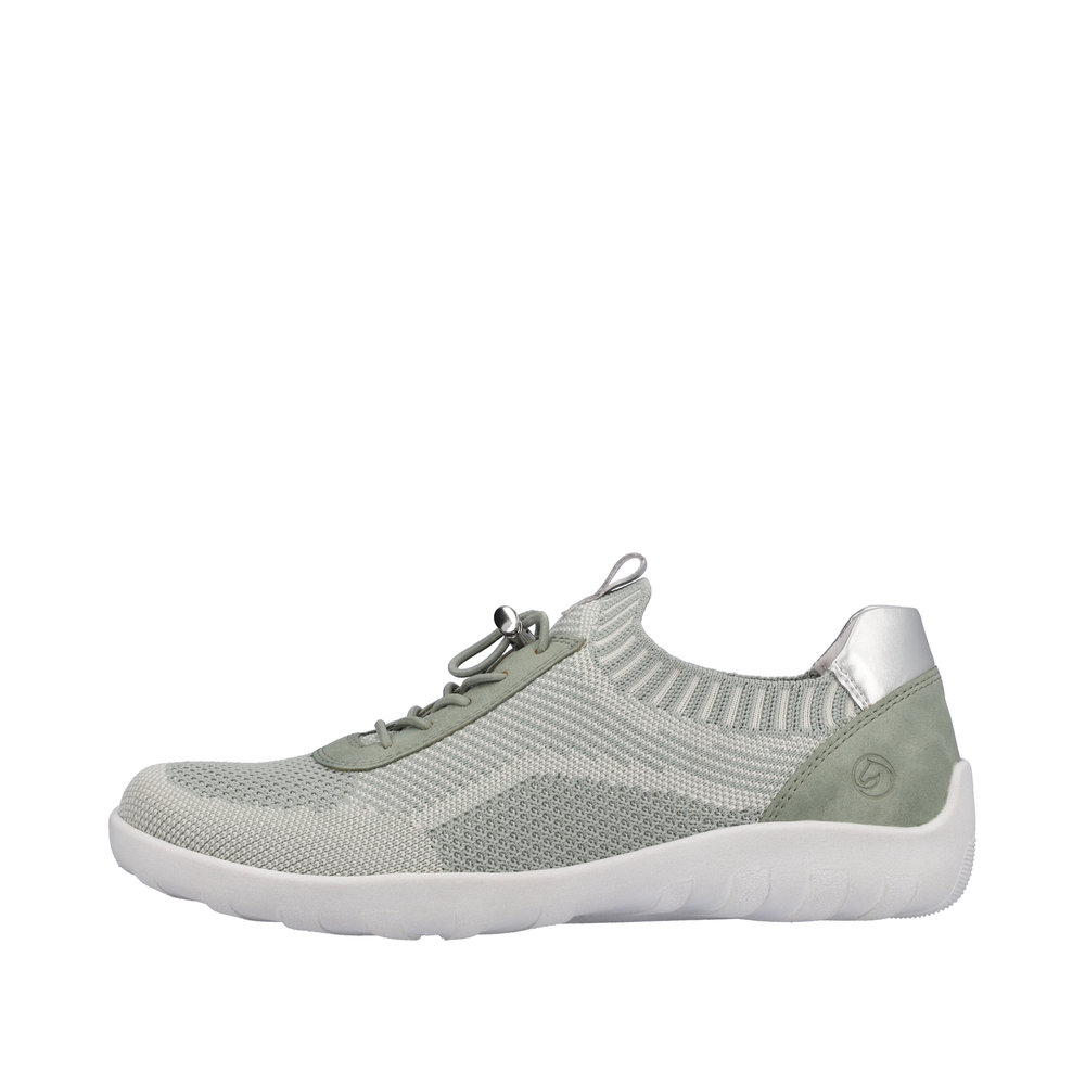 REMONTE Damen Sneaker Slipper grün R3518-52 Leichtgewicht REMONTE Damen Sneaker Slipper grün R3518-52 Leichtgewicht
