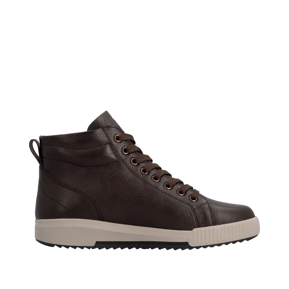 RIEKER Damen Stiefelette braun W0164-25 echt Leder
