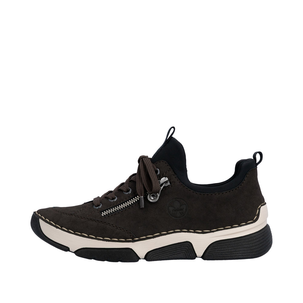 RIEKER Damen Sneaker Slipper braun 45973-25 RIEKER Damen Sneaker Slipper braun 45973-25
