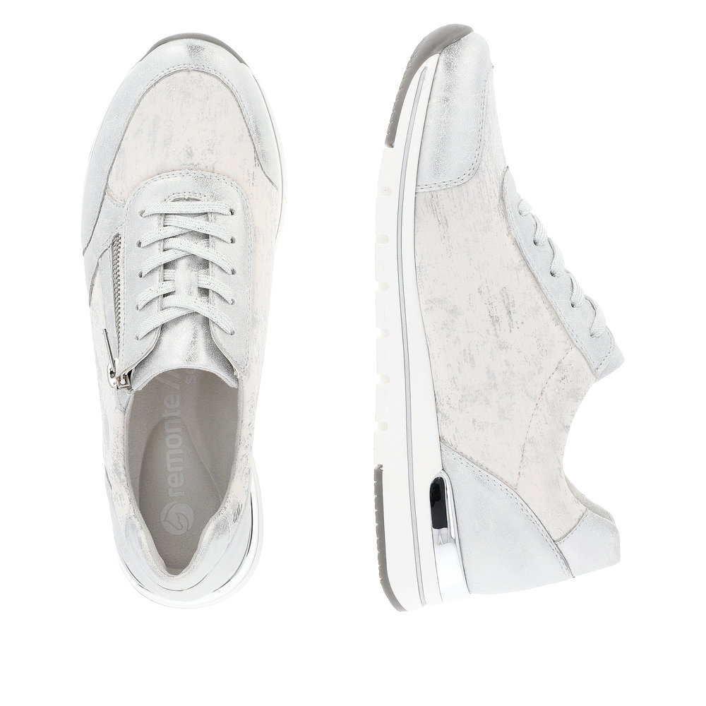REMONTE Damen Sneaker silber platin R6700-91