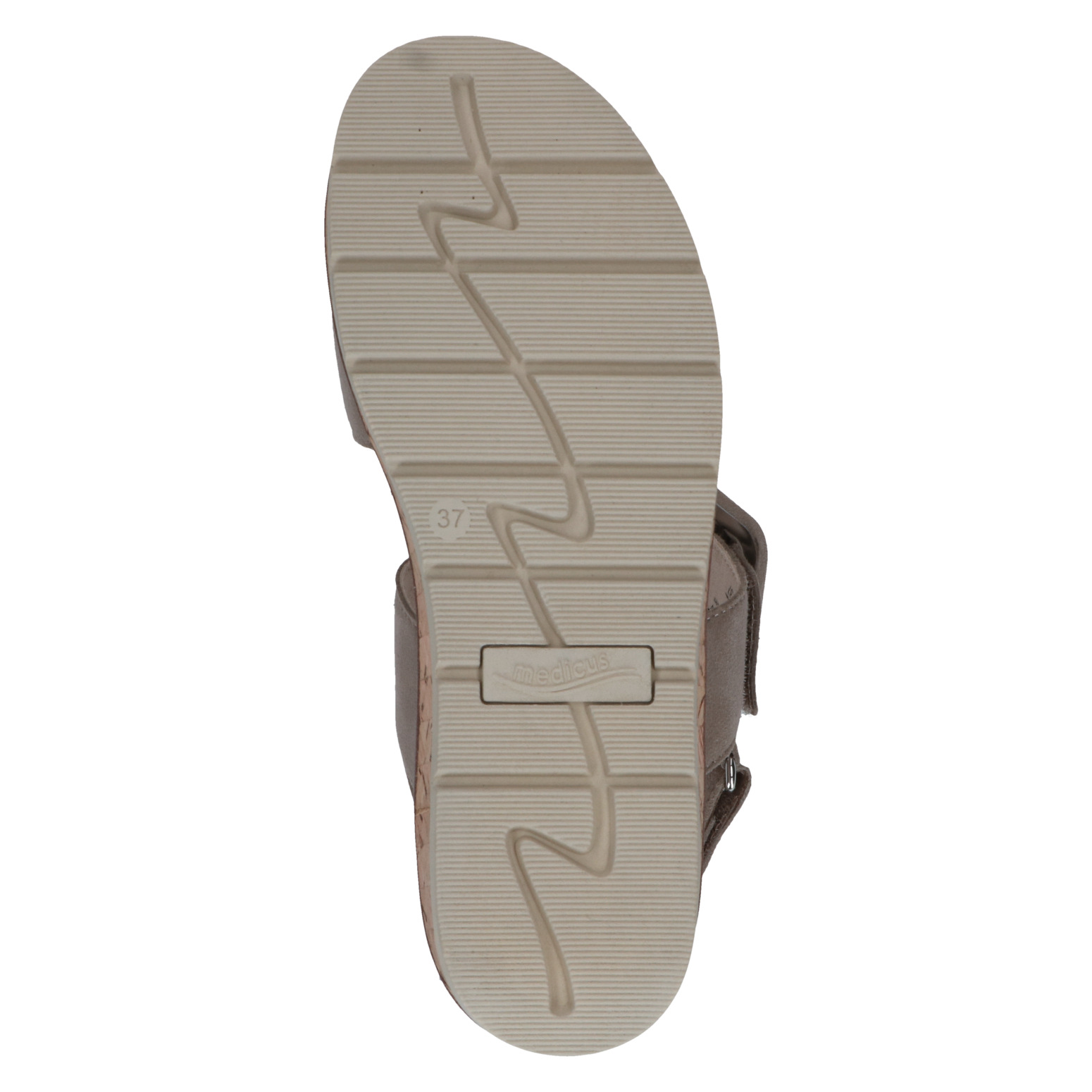 CAPRICE Damen Sandale beige 9-28714-44 Leder & lose Einlage