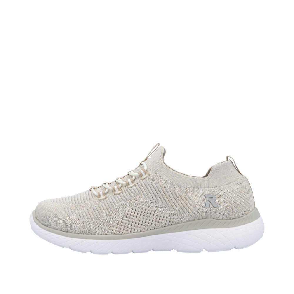RIEKER Damen Sneaker Slipper beige M5074-64 super leicht RIEKER Damen Sneaker Slipper beige M5074-64 super leicht