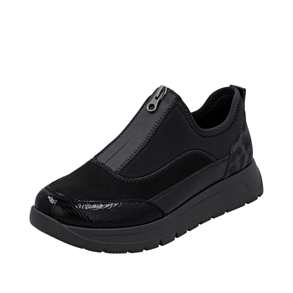 REMONTE Damen Sneaker schwarz D2V01-04 vegan