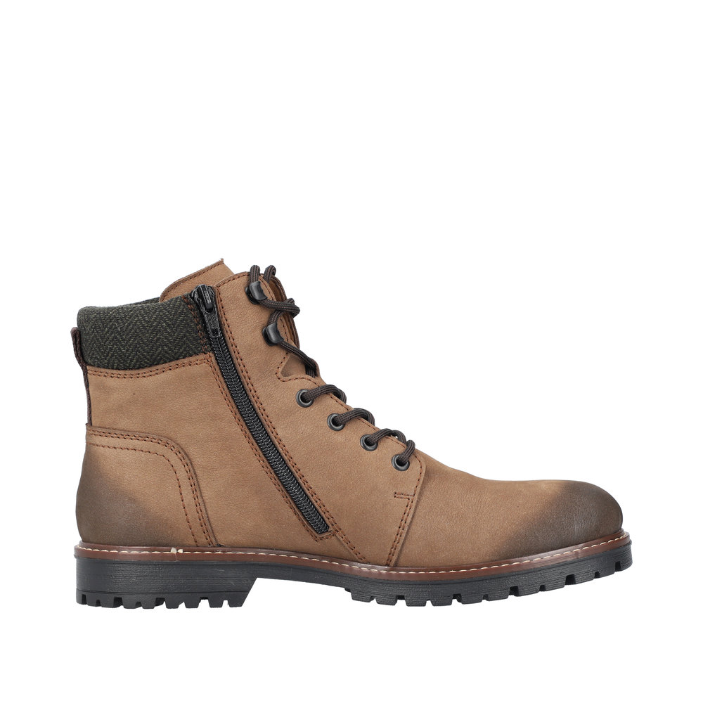 RIEKER Herren Stiefelette braun F3612-24 mit TEX