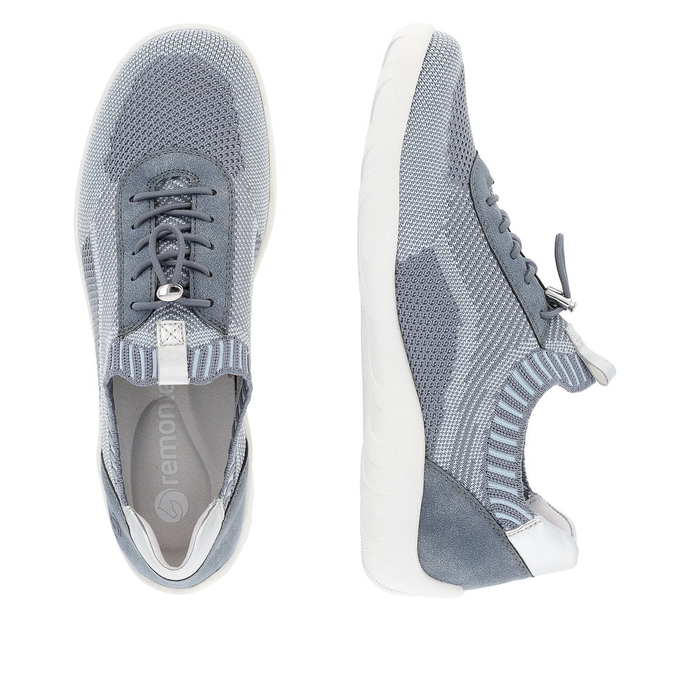 REMONTE Damen Sneaker Slipper hellblau R3518-15