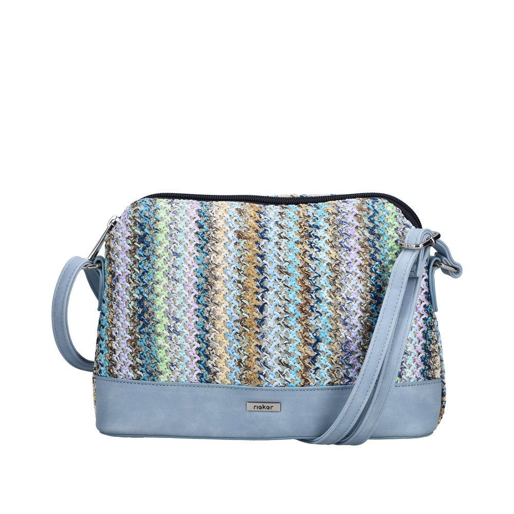 RIEKER Damen Tasche Schultertasche blau bunt H1510-90 RIEKER Damen Tasche Schultertasche blau bunt H1510-90