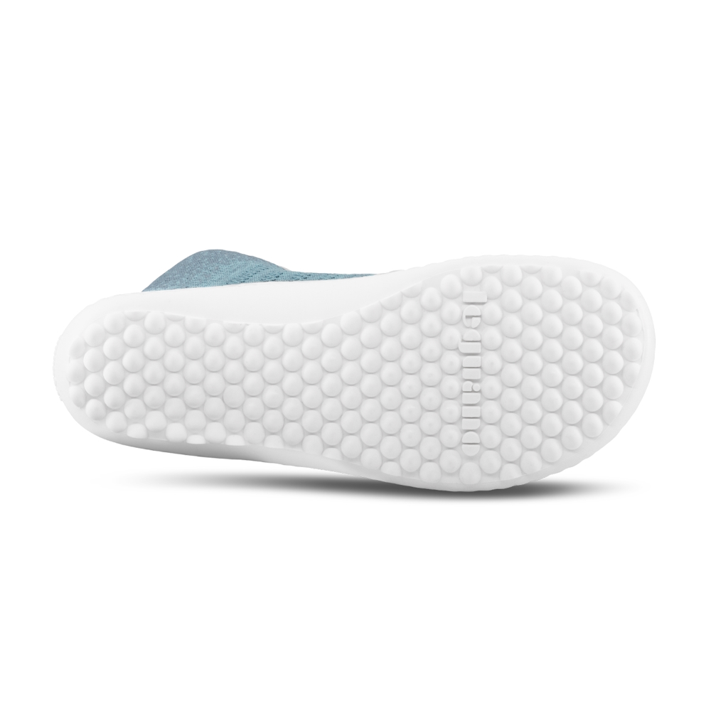 LEGUANO Go Seablue Barfußschuh Unisex hellblau