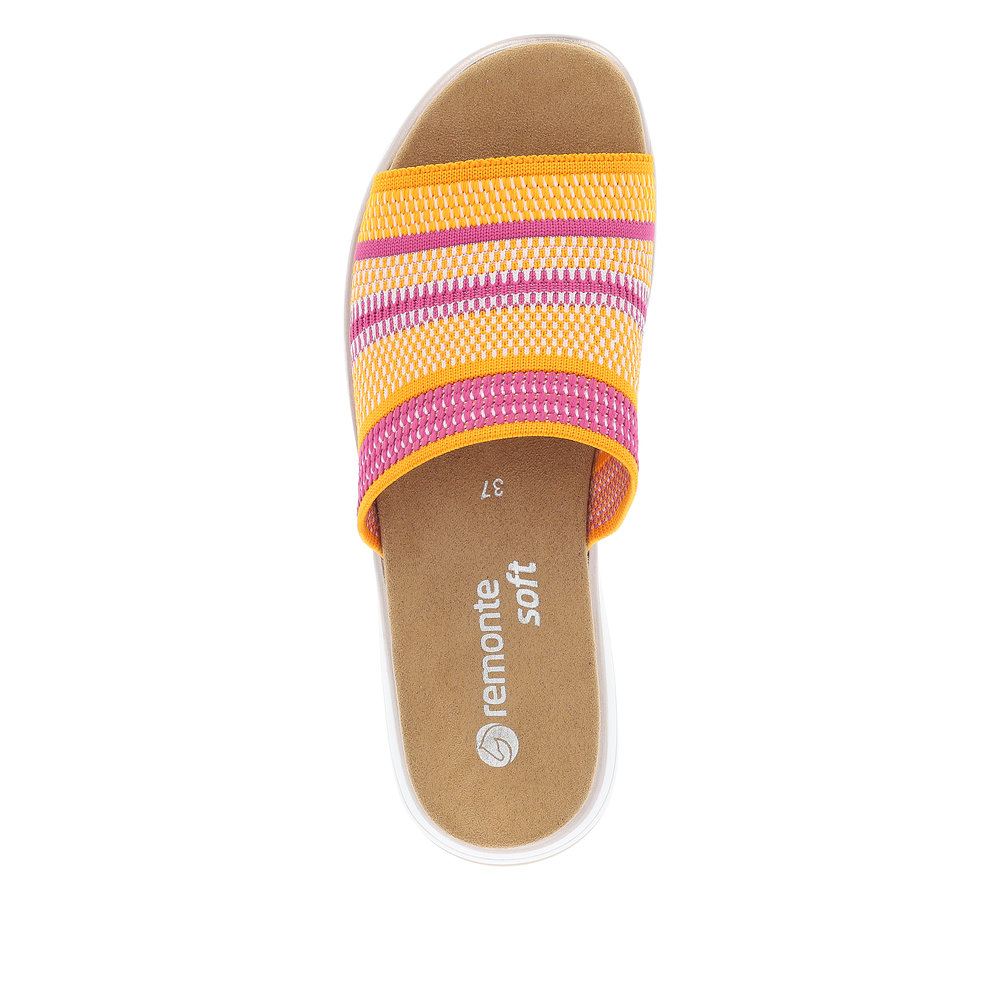 REMONTE Damen Pantolette orange pink D1J54-68