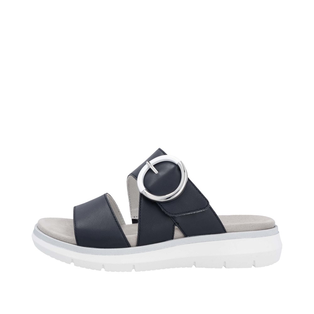 REMONTE Damen Pantolette dunkelblau D2K51-00 echt Leder REMONTE Damen Pantolette dunkelblau D2K51-00 echt Leder