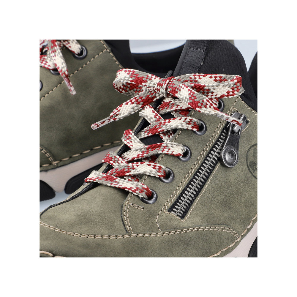 RIEKER Damen Sneaker Slipper 45973-54 grün