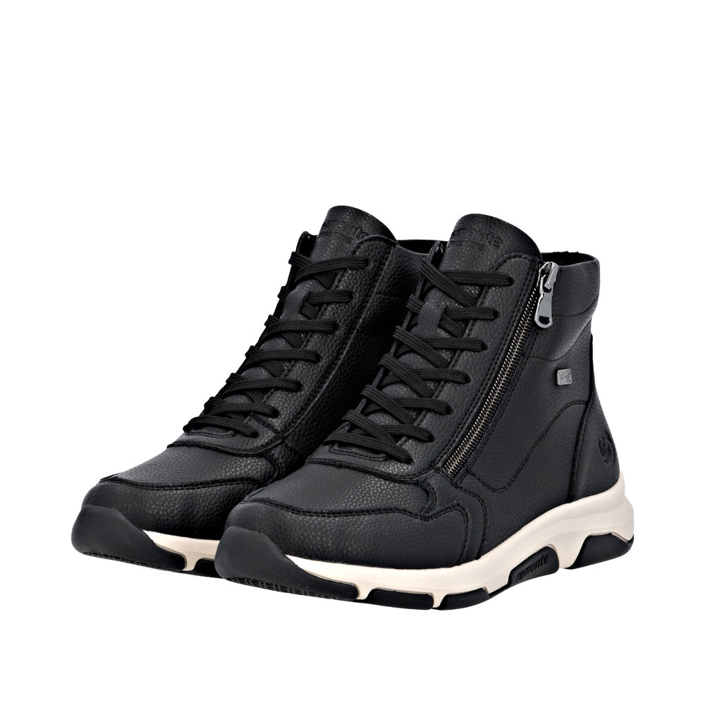REMONTE Damen Stiefelette schwarz D1S71-00 TEX