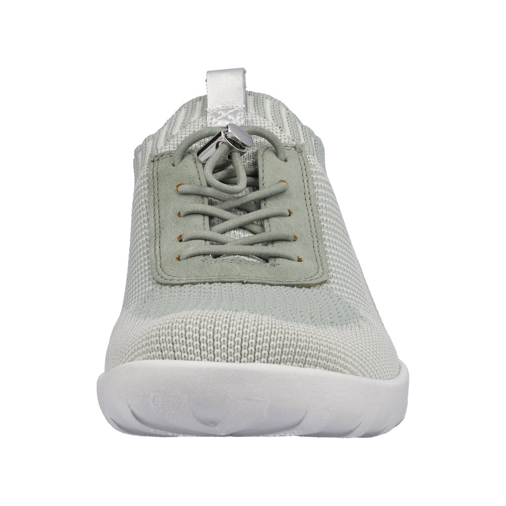 REMONTE Damen Sneaker Slipper grün R3518-52 Leichtgewicht
