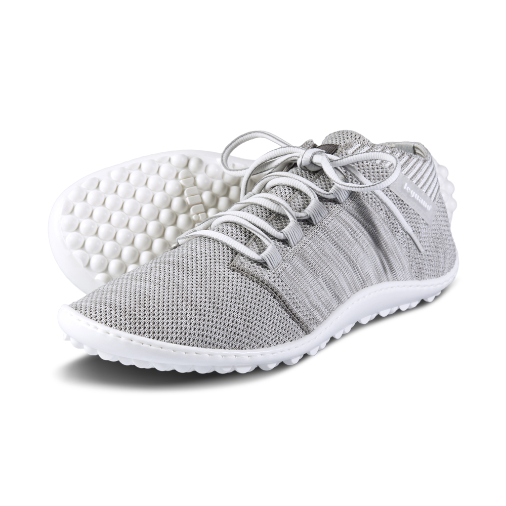 LEGUANO Beat silbergrau Barfußschuh Unisex Sneaker LEGUANO Beat silbergrau Barfußschuh Unisex Sneaker