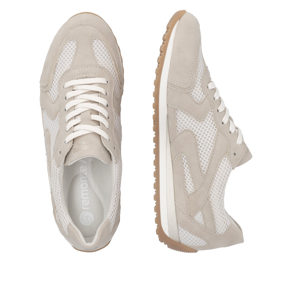 REMONTE Damen Sneaker beige D3H01-62 Leichtgewicht