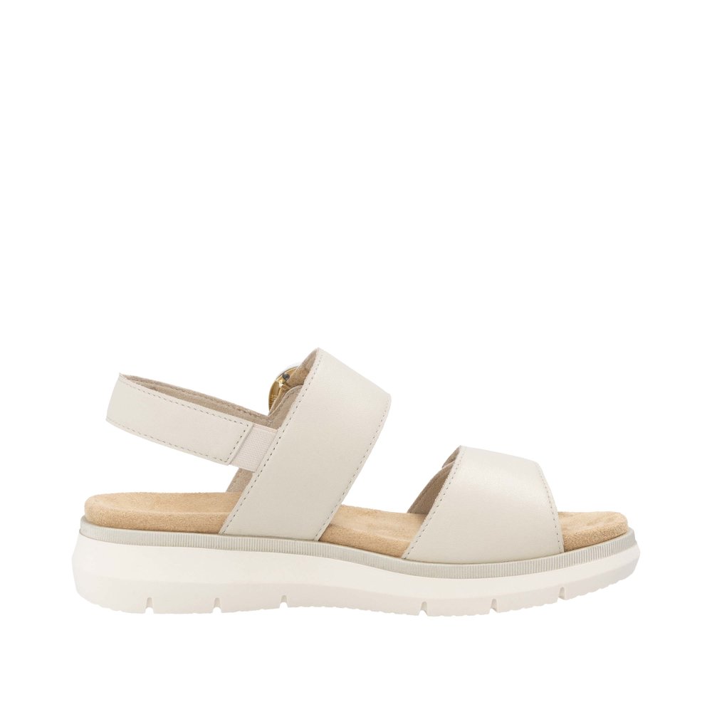 REMONTE Damen Sandale beige gold D2K50-80