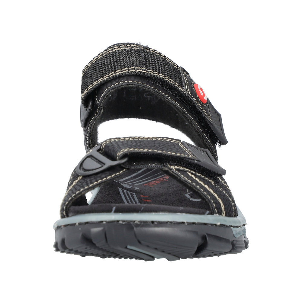 RIEKER Damen Sandalette Trekking schwarz 68851-02