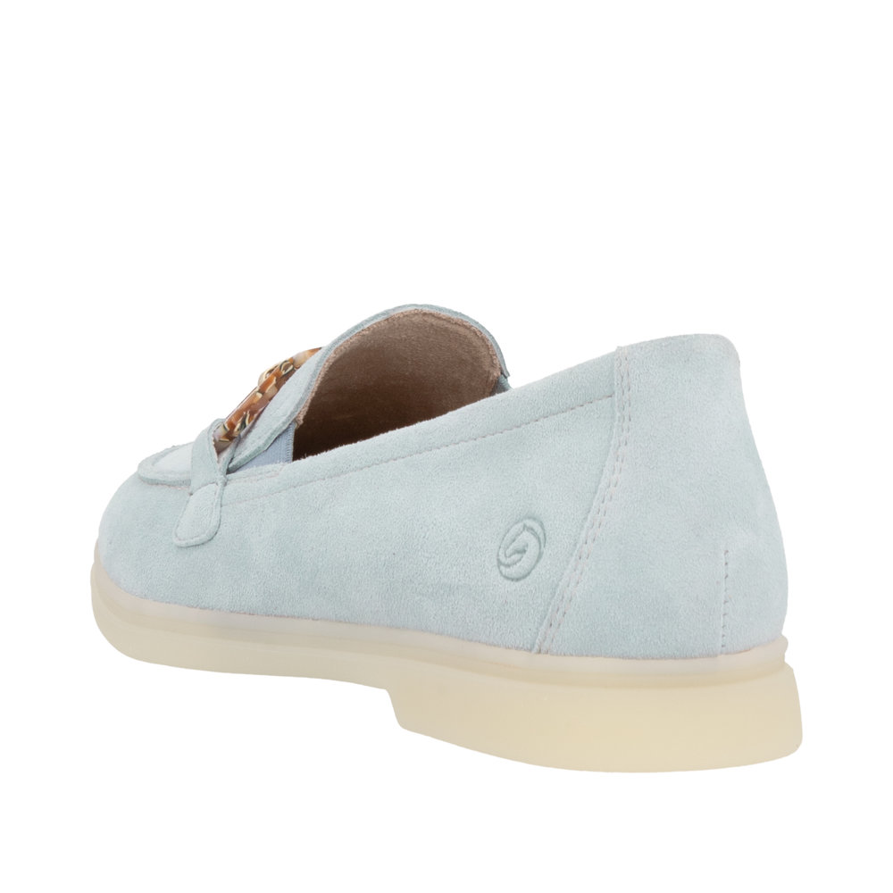 REMONTE Damen Loafer hellblau D2F00-12
