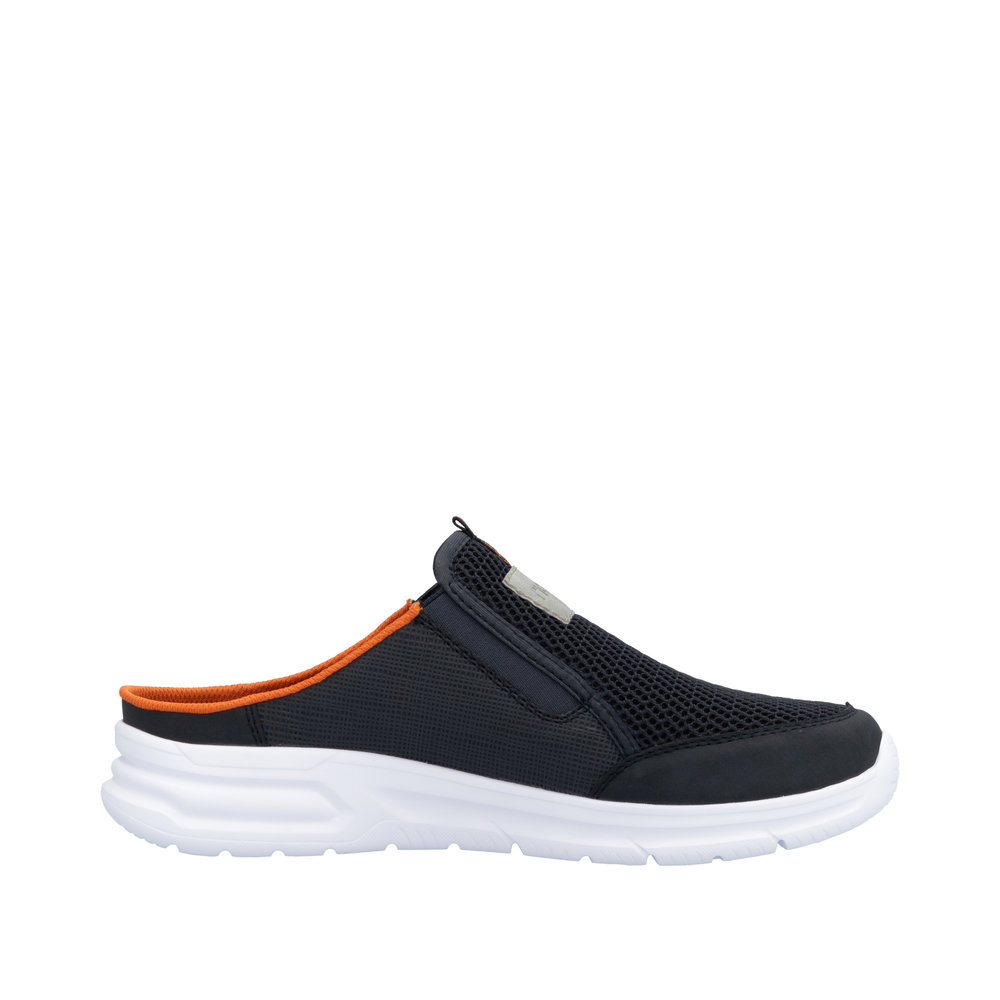 RIEKER Herren Clogs Sabot blau B7390-14