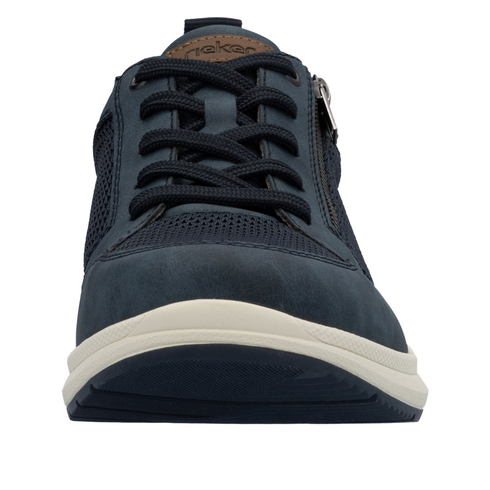 RIEKER Herren Sneaker blau 16901-14 Freizeitschuh
