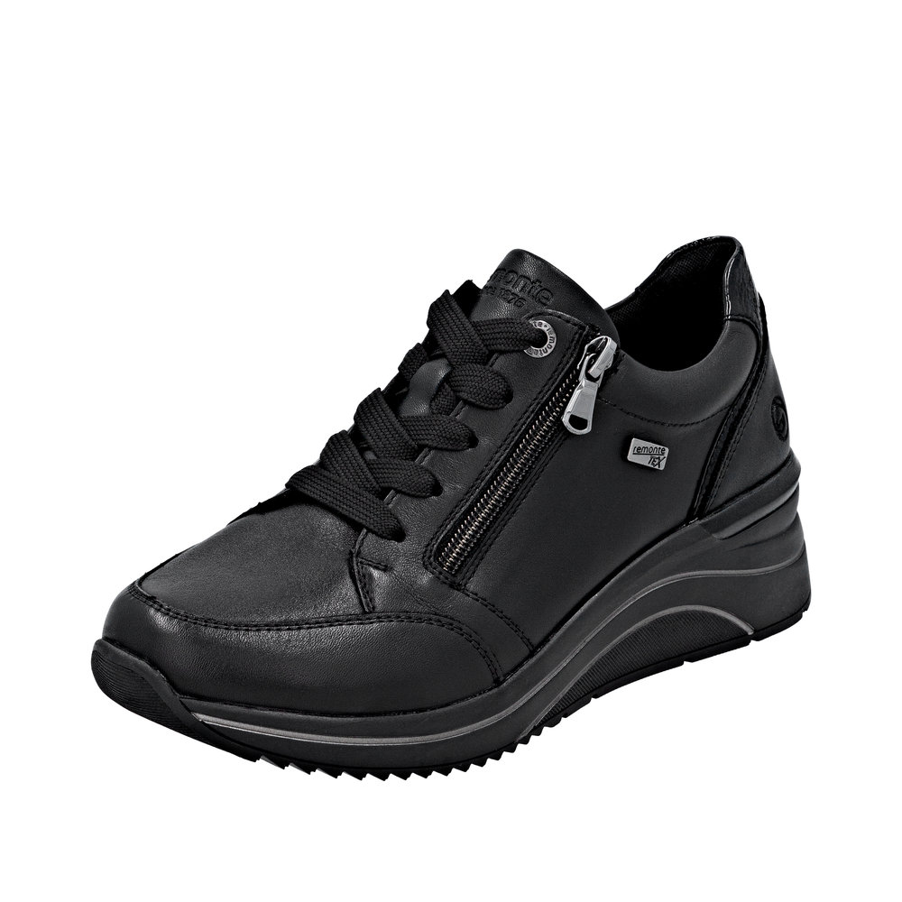 REMONTE Damen Sneaker schwarz D0T03-00 TEX