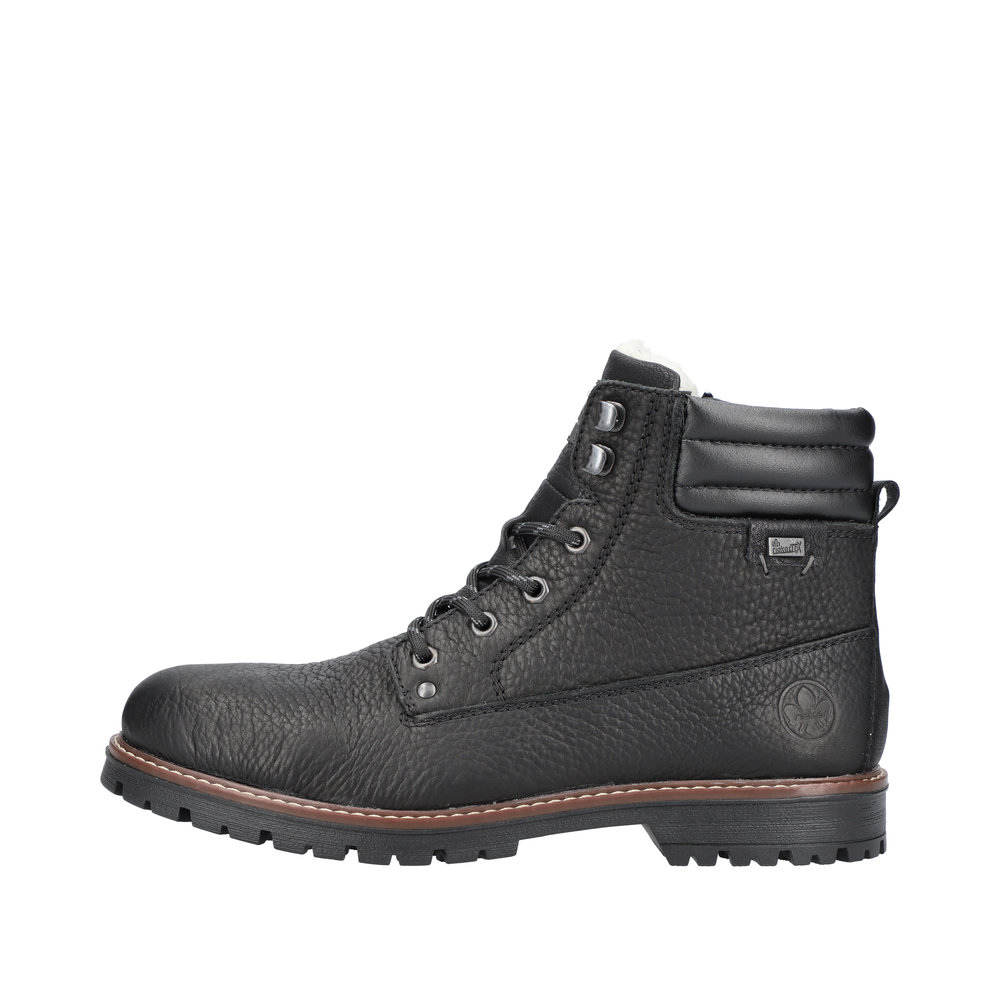 RIEKER Herren Stiefelette schwarz F3600-00 mit Schurwolle RIEKER Herren Stiefelette schwarz F3600-00 mit Schurwolle