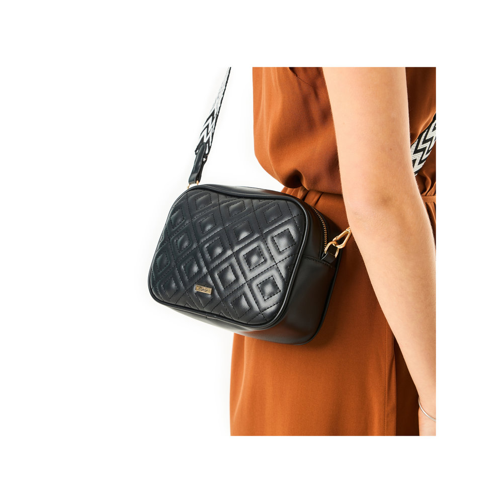 RIEKER Damen Tasche Schultertasche schwarz H1500-00