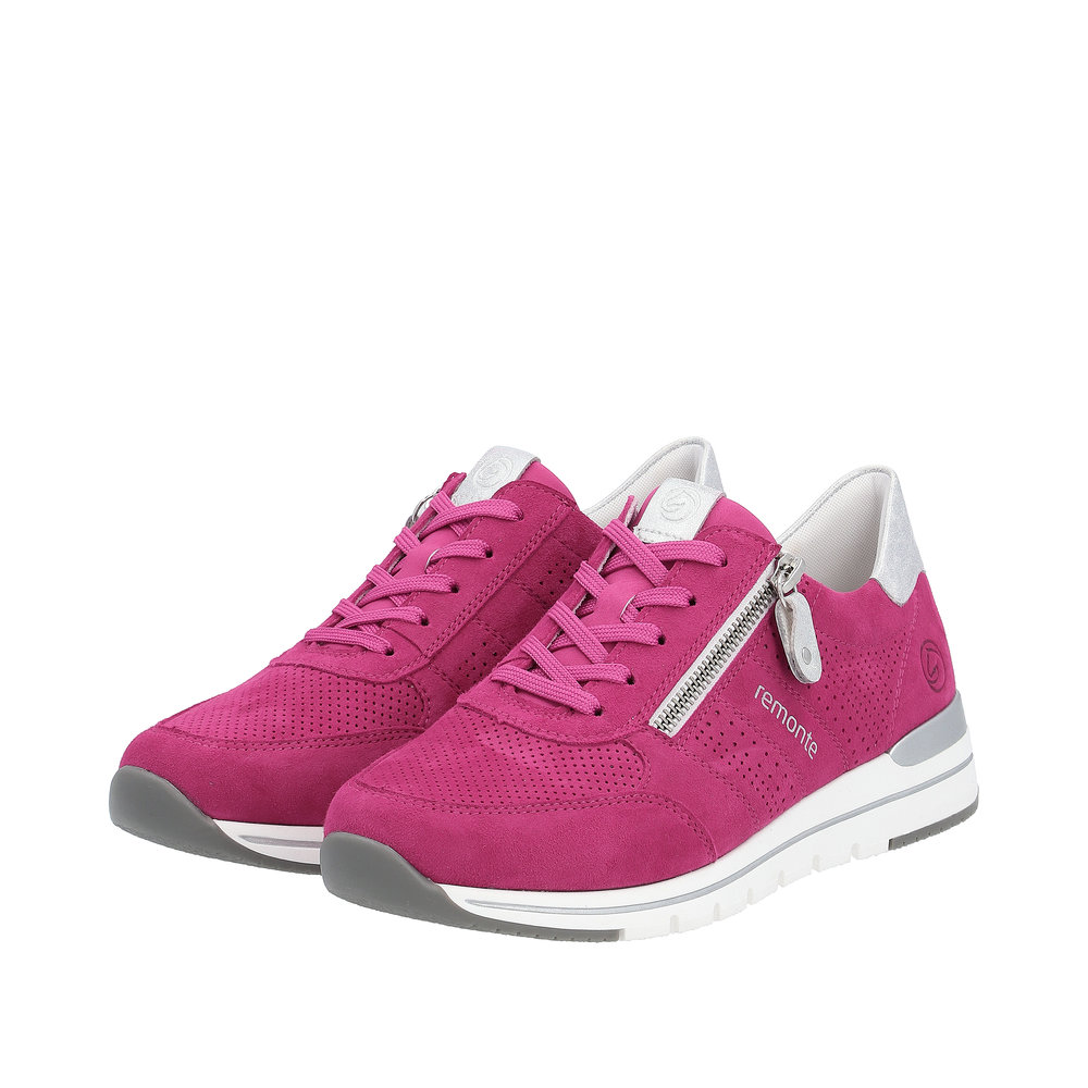 REMONTE Damen Sneaker pink R6705-31 echt Leder