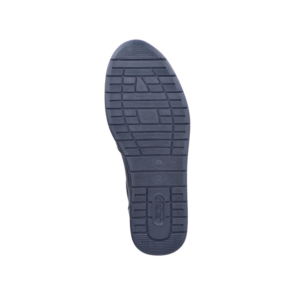 RIEKER Herren Slipper blau 11962-14 echt Leder RIEKER Herren Slipper blau 11962-14 echt Leder