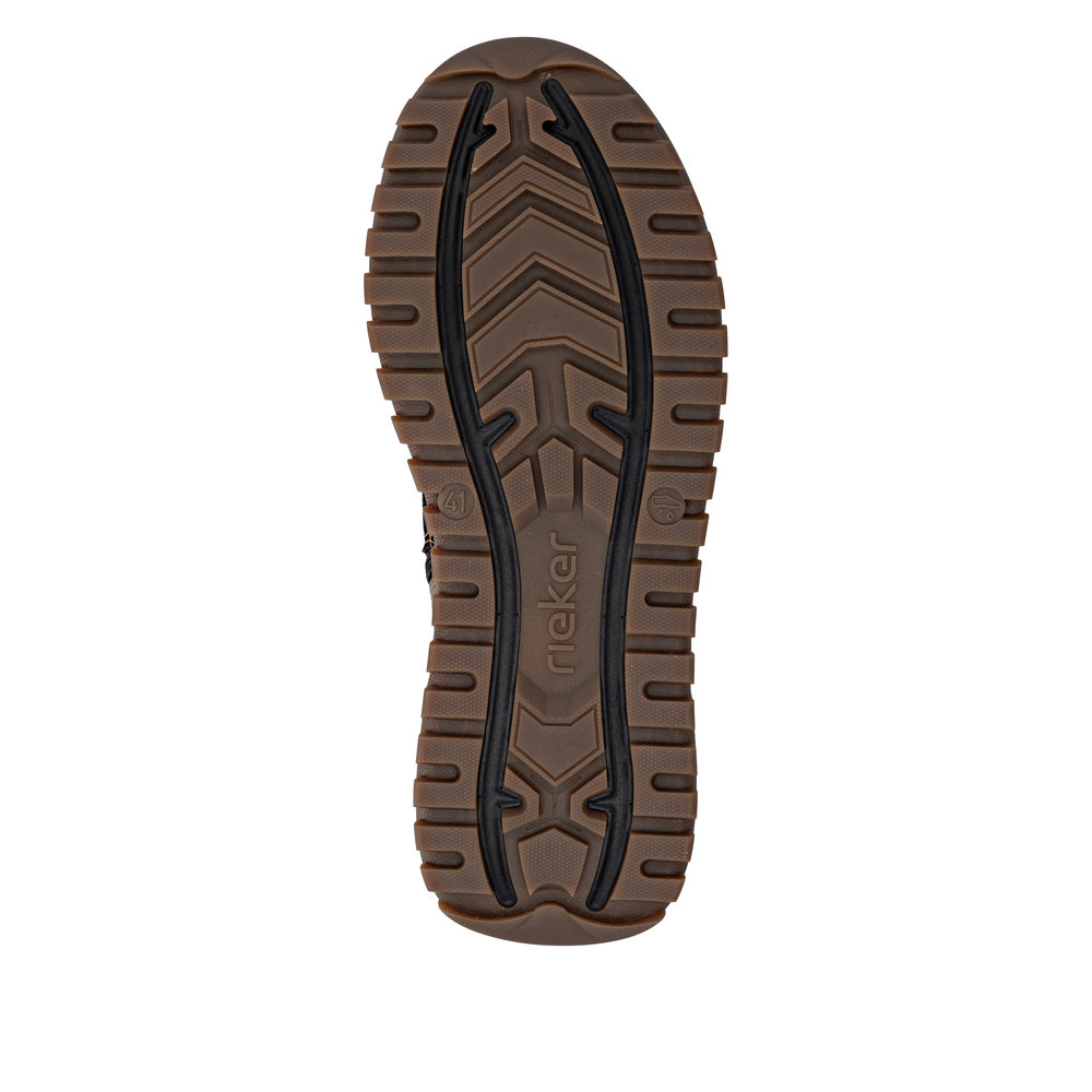 RIEKER Herren Stiefelette braun U1571-20 mit TEX