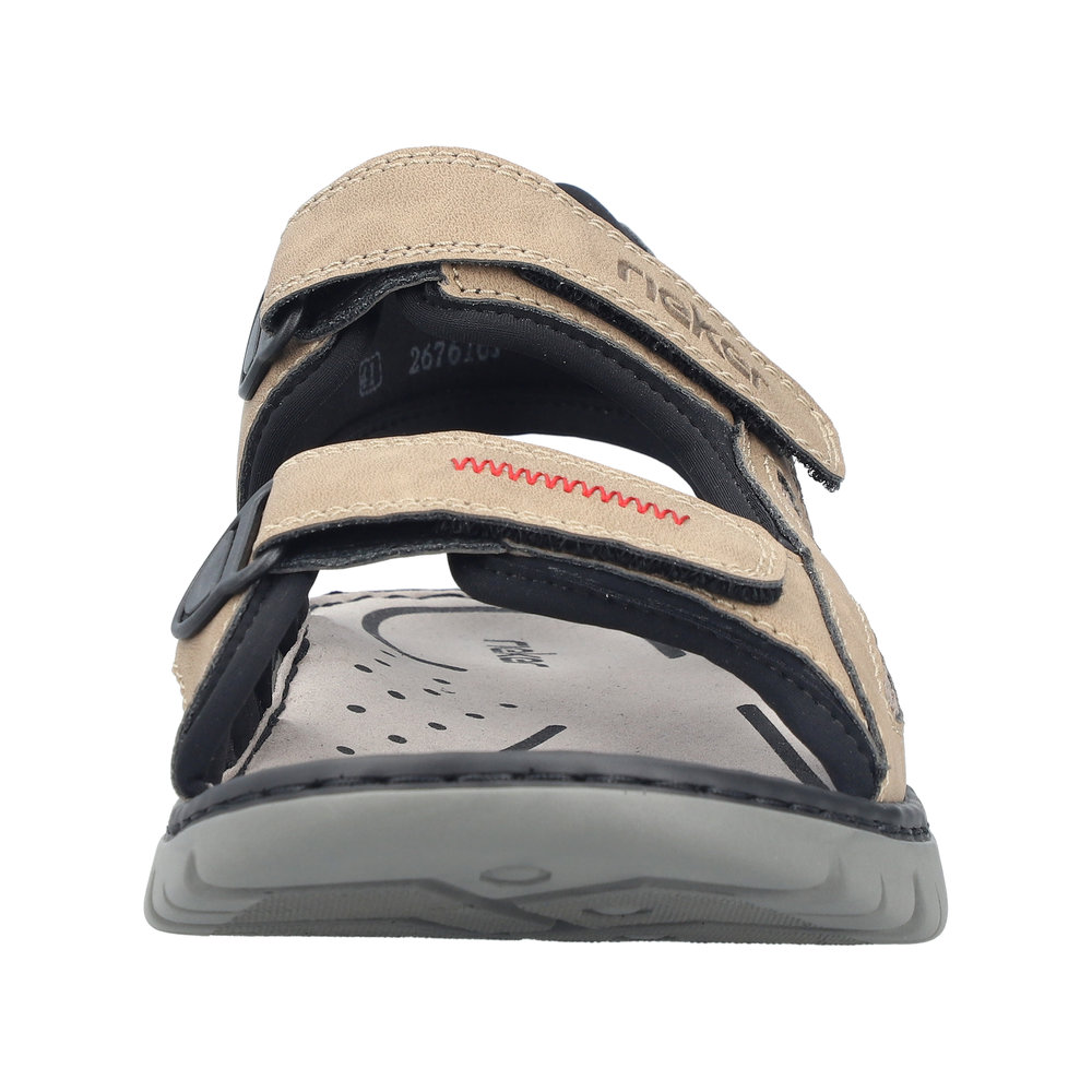 RIEKER Herren Sandalette Trekking beige 26761-65