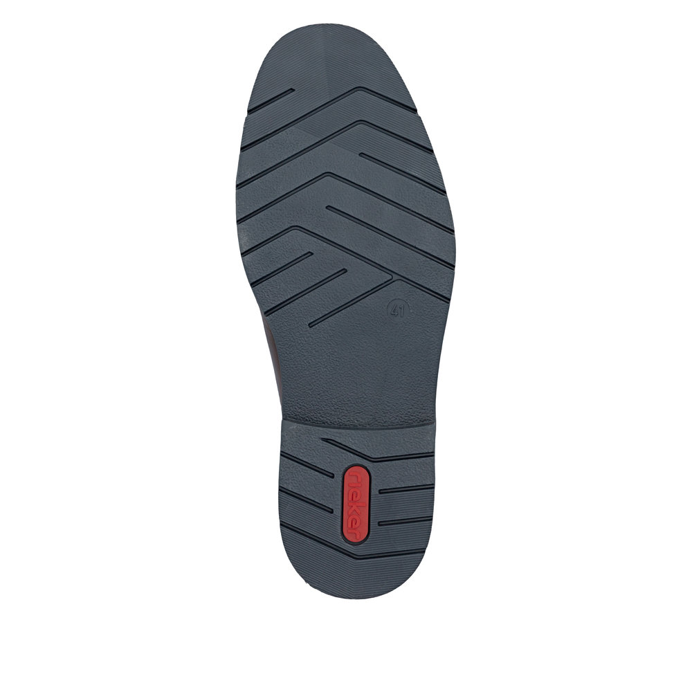 RIEKER Herren Halbschuh braun 13901-25 Glattleder