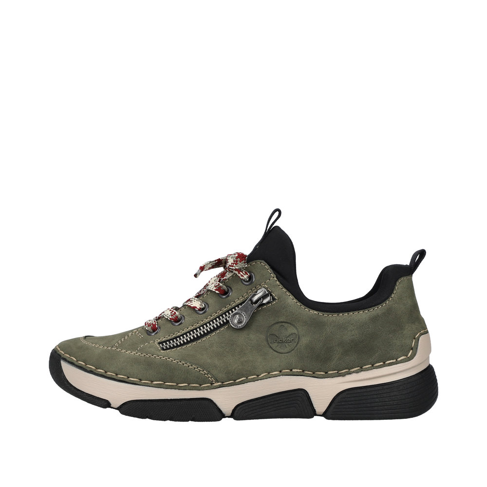 RIEKER Damen Sneaker Slipper 45973-54 grün RIEKER Damen Sneaker Slipper 45973-54 grün