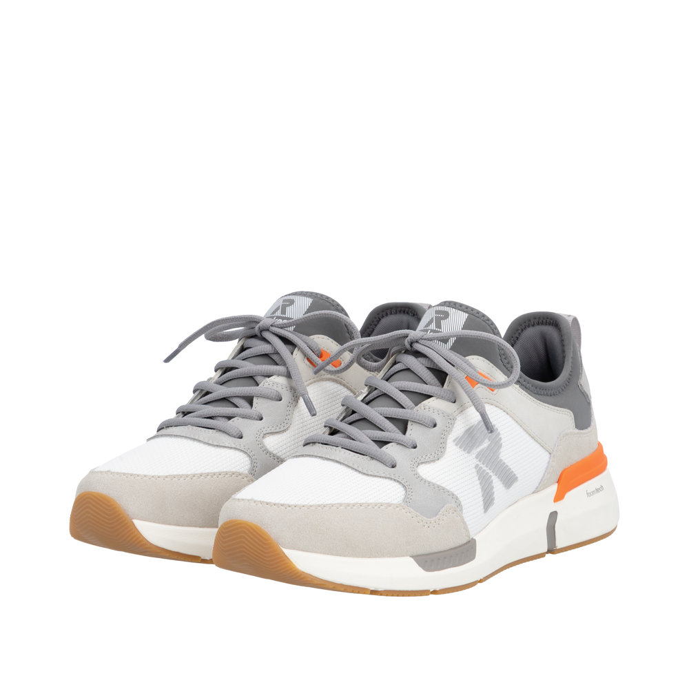 RIEKER Herren Sport Sneaker grau U1405-40 foamtech Sohle