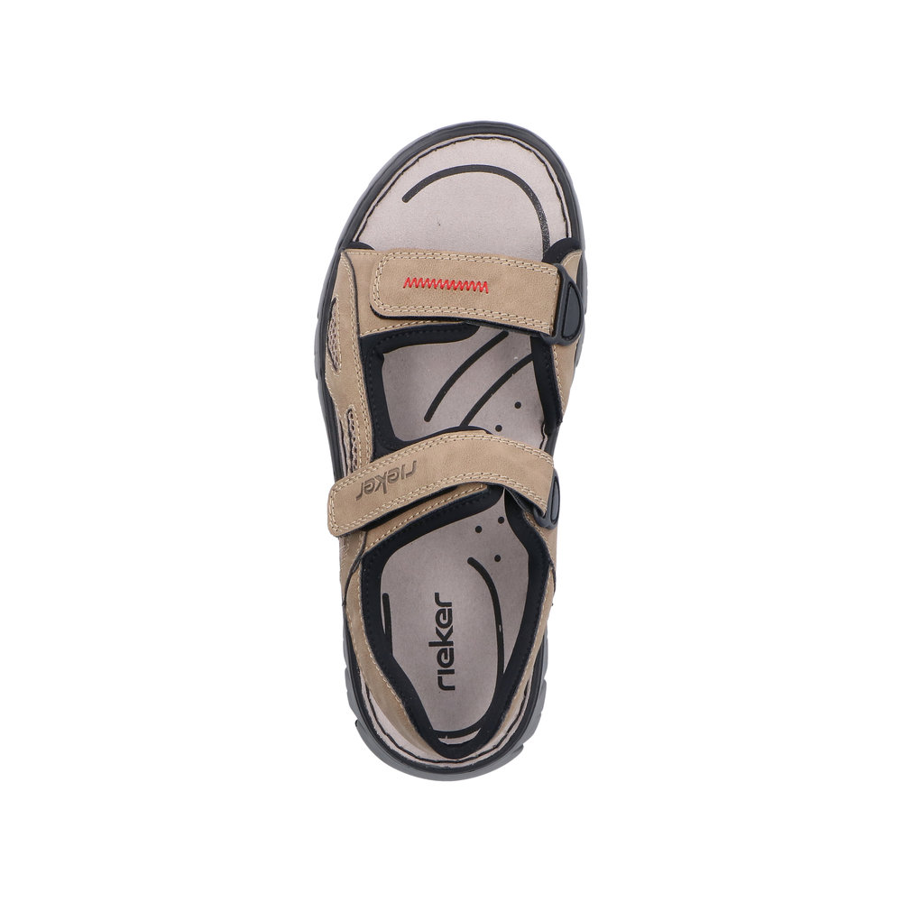 RIEKER Herren Sandalette Trekking beige 26761-65
