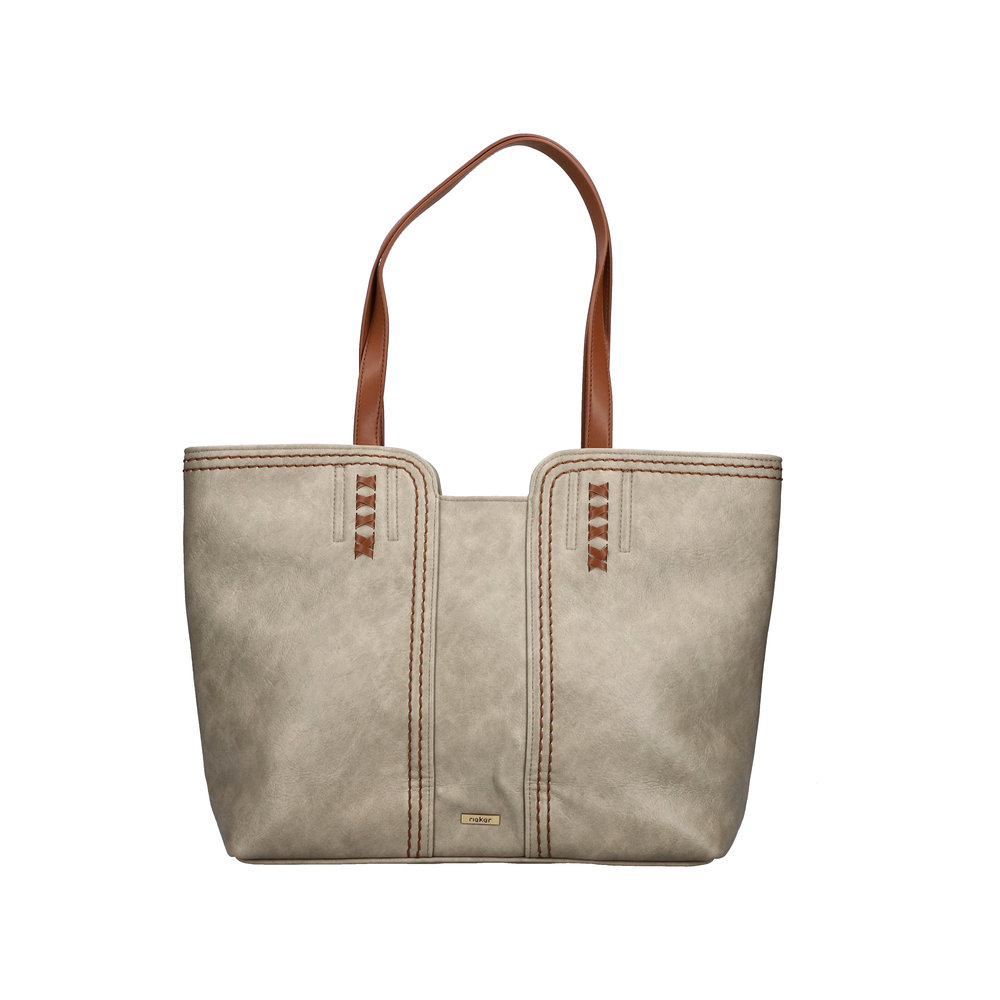 RIEKER Damen Tasche Schultertasche beige H1611-60