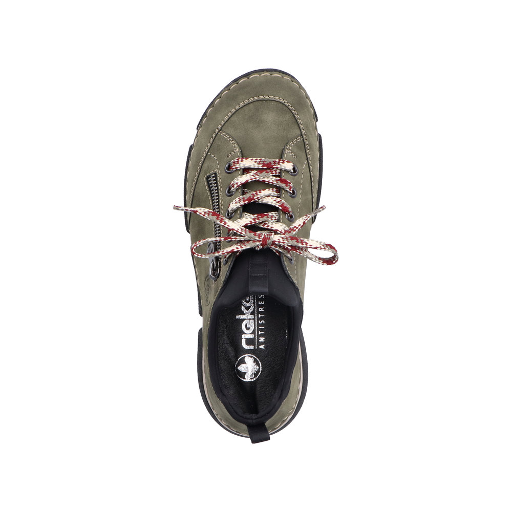 RIEKER Damen Sneaker Slipper 45973-54 grün