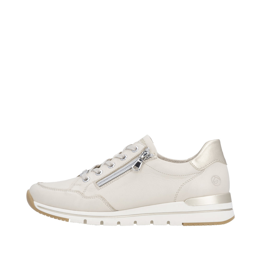 REMONTE Damen Sneaker beige gold R6716-60 echt Leder REMONTE Damen Sneaker beige gold R6716-60 echt Leder
