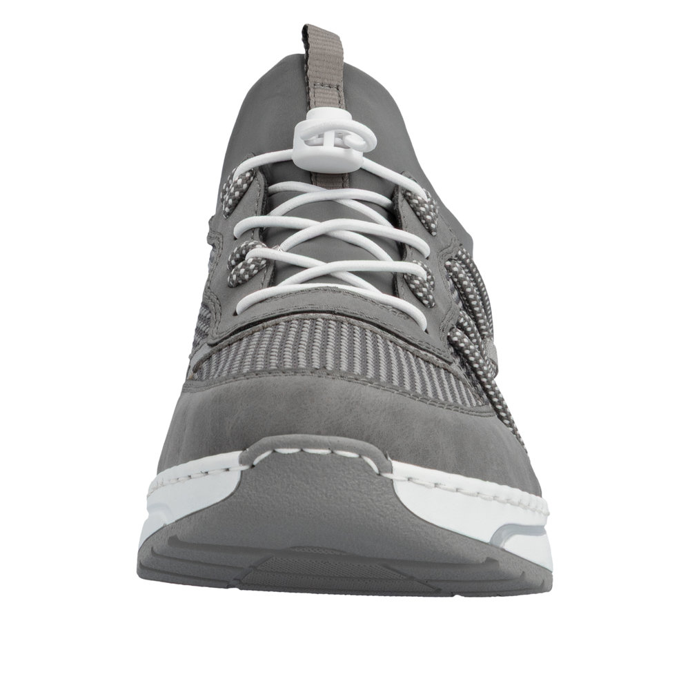 RIEKER Damen Sneaker Slipper grau 53153-42