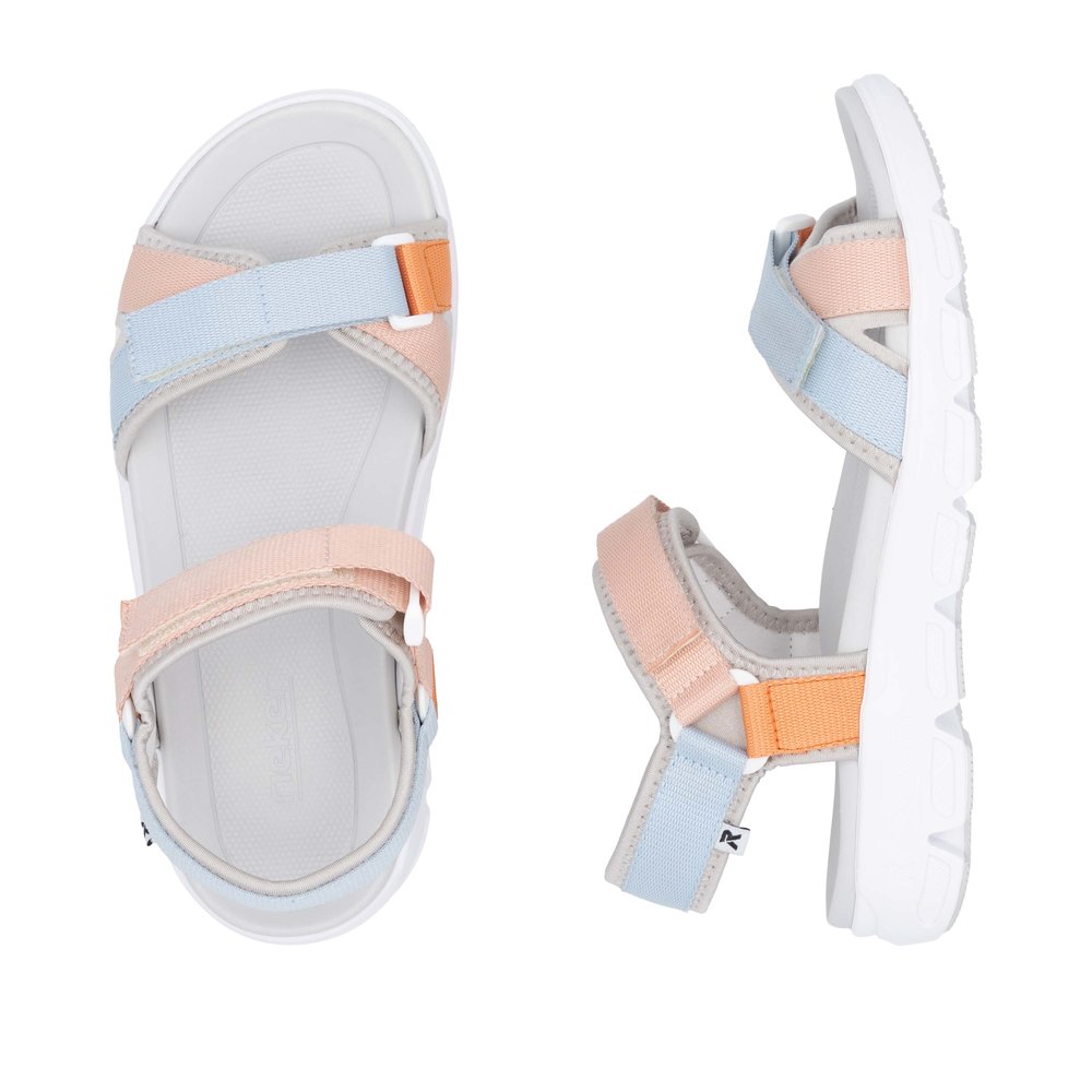 RIEKER Damen Sandalette Trekking multi color V8401-92