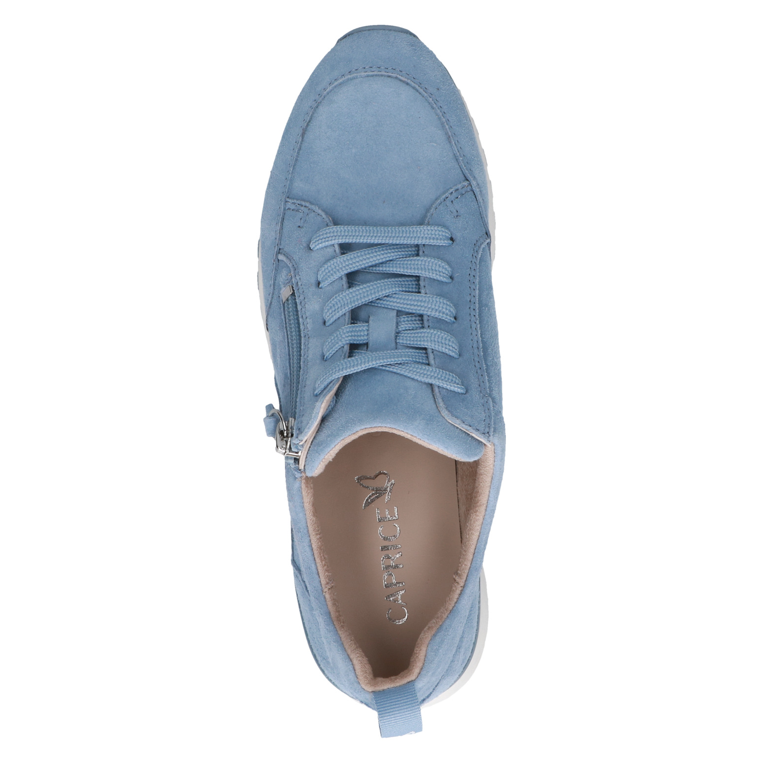 CAPRICE Damen Sneaker hellblau 9-23702-42 echt Leder