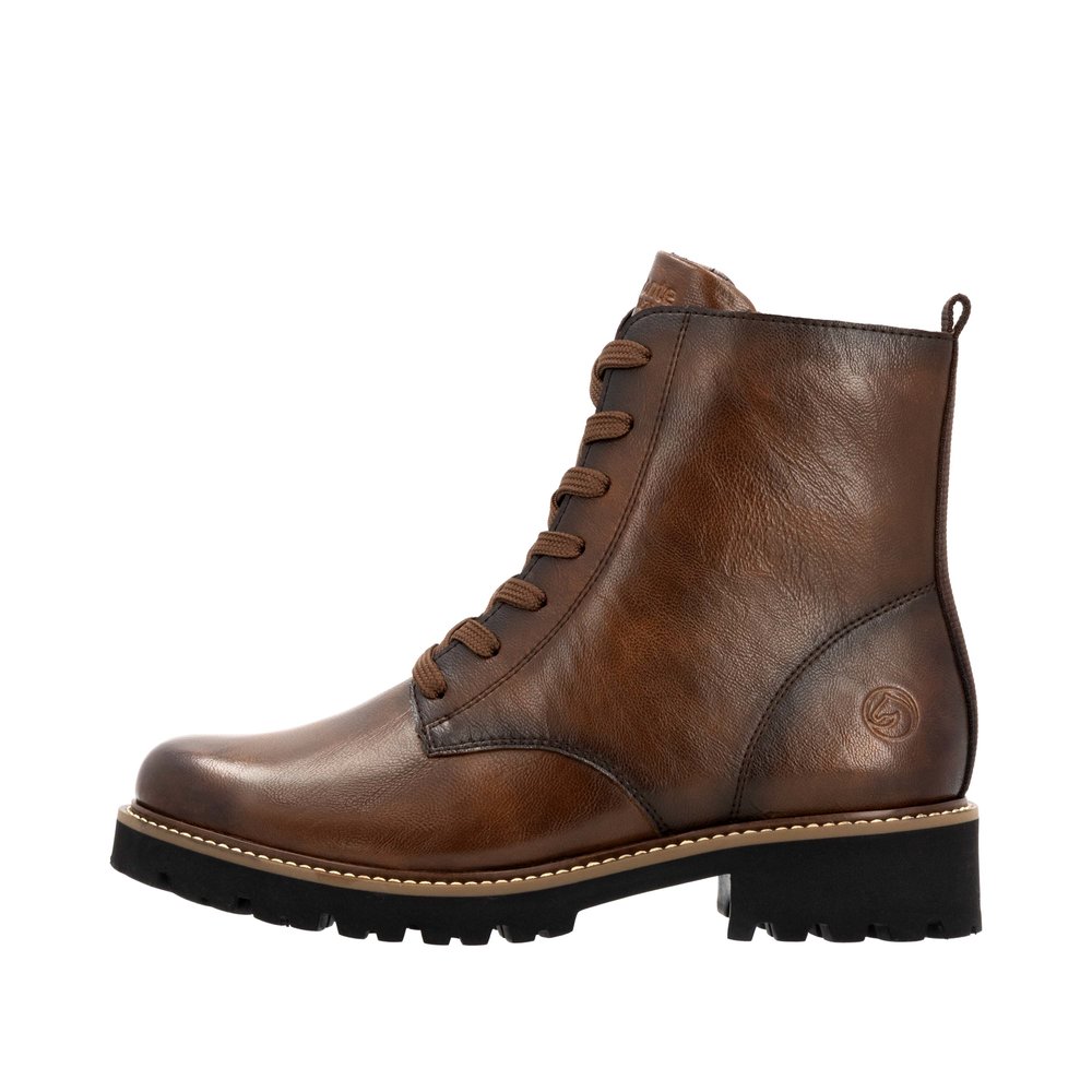 REMONTE Damen Boots Stiefelette braun D8661-24 echt Leder REMONTE Damen Boots Stiefelette braun D8661-24 echt Leder