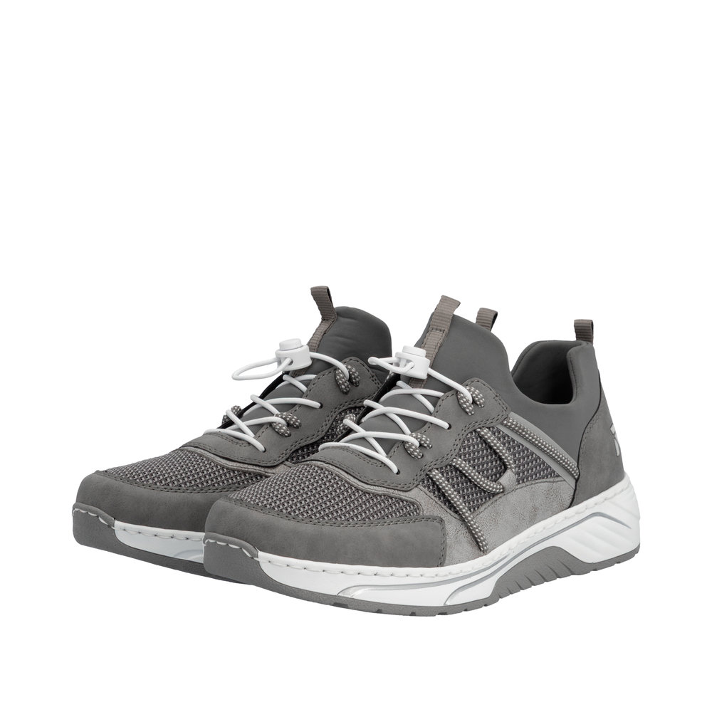 RIEKER Damen Sneaker Slipper grau 53153-42