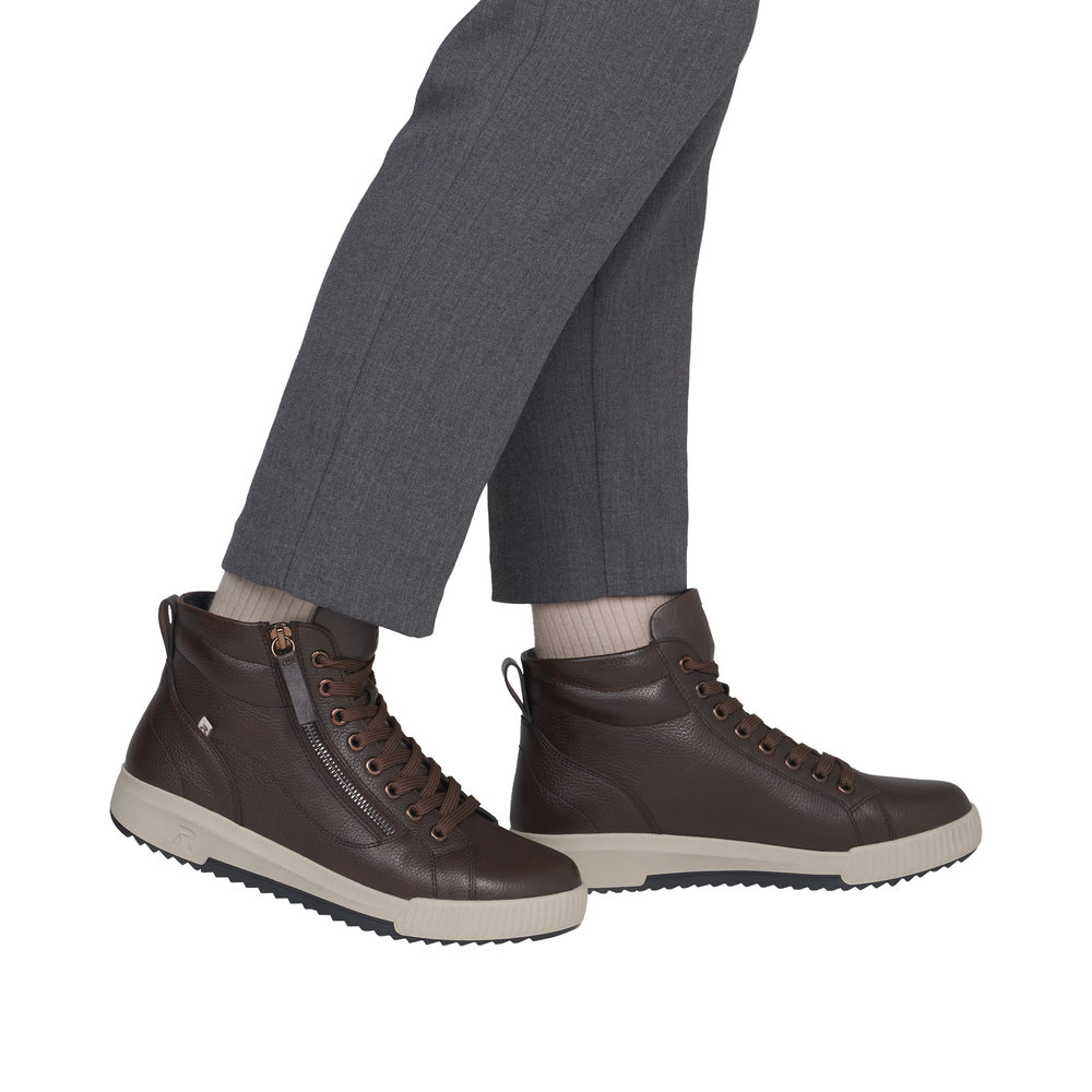 RIEKER Damen Stiefelette braun W0164-25 echt Leder RIEKER Damen Stiefelette braun W0164-25 echt Leder
