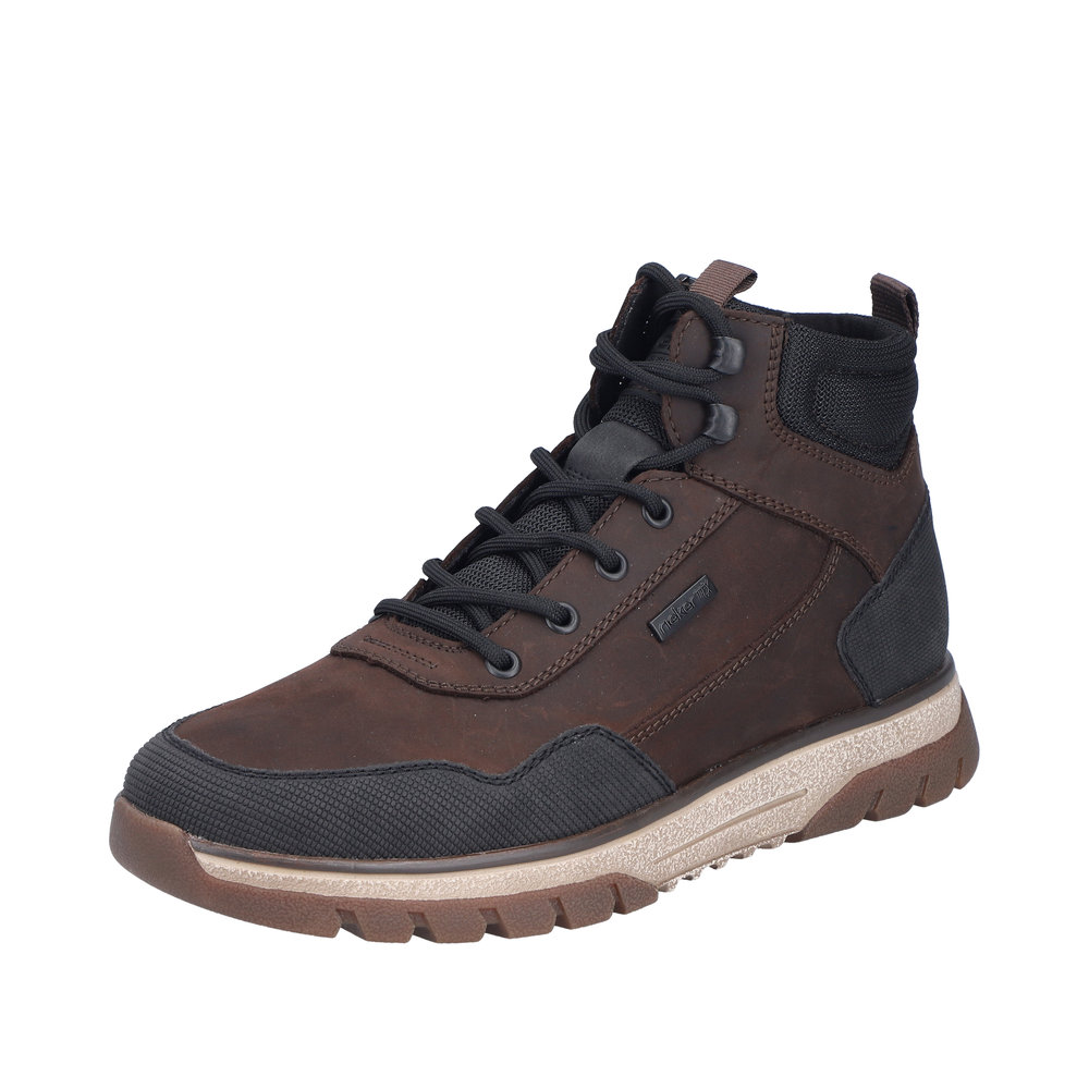 RIEKER Herren Stiefelette braun B9310-24 sportliche Optik