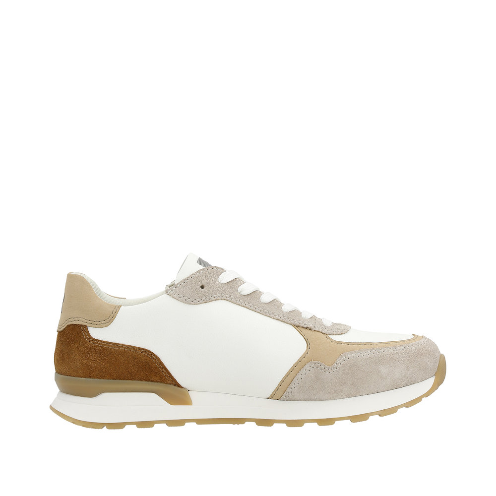 RIEKER REVOLUTION Herren Sneaker weiß beige U0307-80