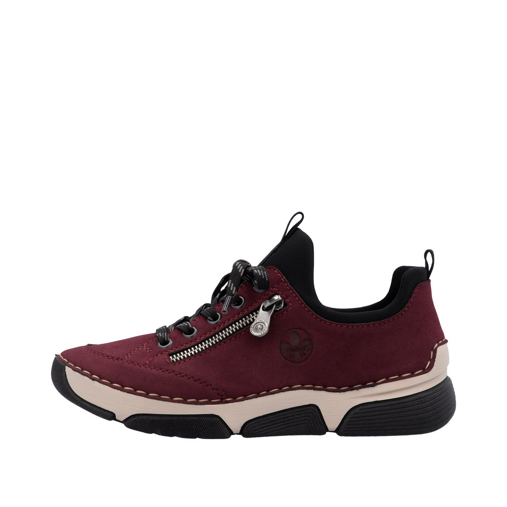 RIEKER Damen Sneaker Slipper rot 45973-36 RIEKER Damen Sneaker Slipper rot 45973-36