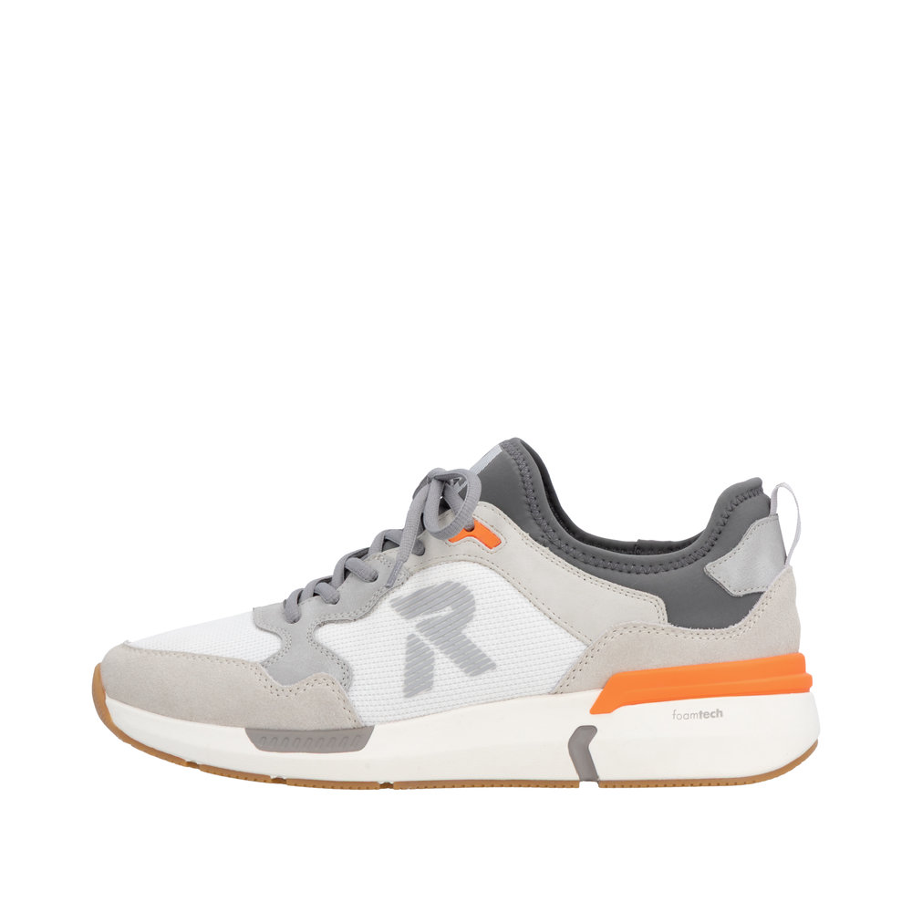 RIEKER Herren Sport Sneaker grau U1405-40 foamtech Sohle