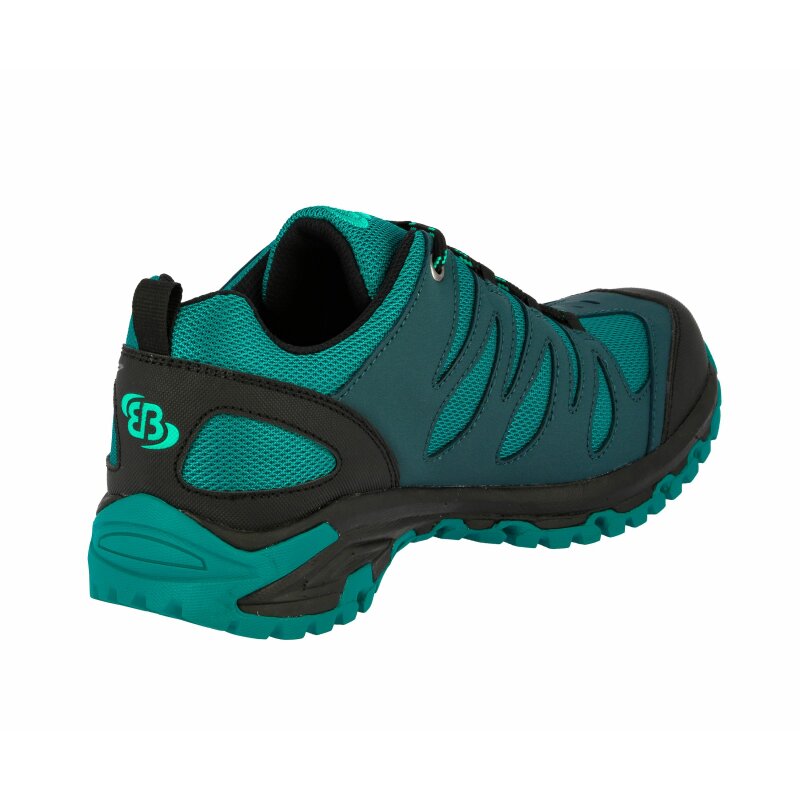 BRÜTTING Wanderschuh Expedition Low petrol schwarz 191227