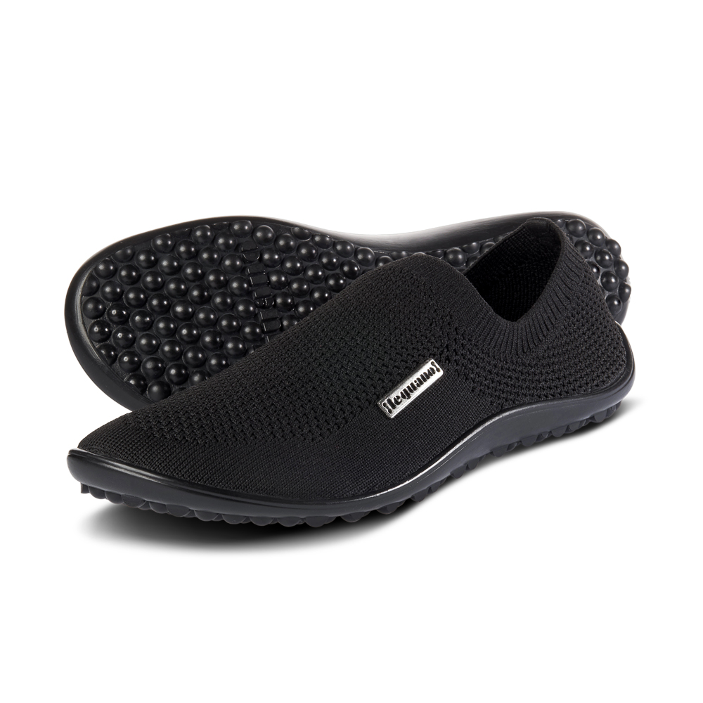 LEGUANO Scio black schwarz Barfußschuh Unisex